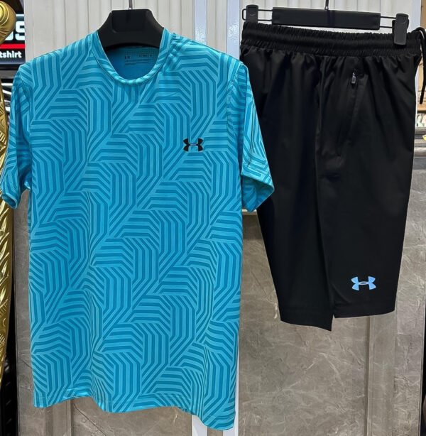 Ensemble Under Armour 6 Bleu Ciel & Noir