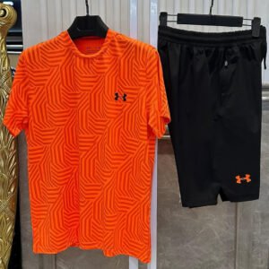 Ensemble Under Armour 4 Orange & Noir