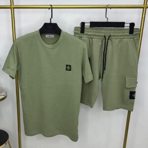 Ensemble Stone Island kaki