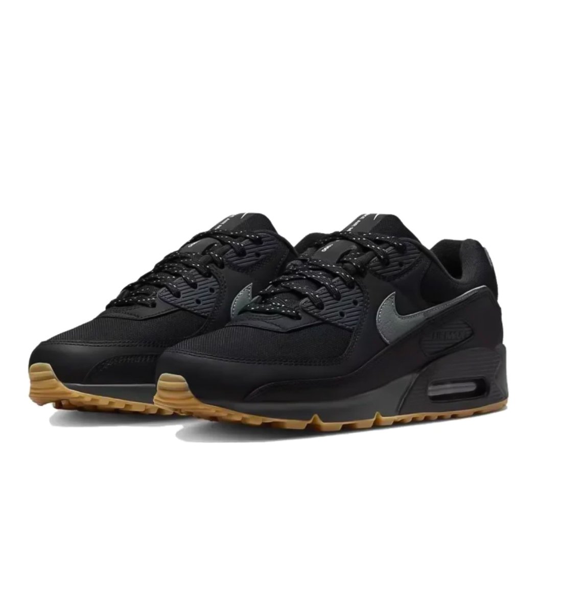 Nike Air Max 90 Black Smoke Grey Gum – Image 4