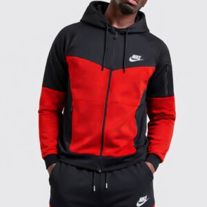 Ensemble Nike Capuche Black & Red