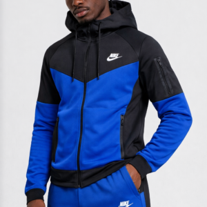 Ensemble Nike Capuche Black & Blue