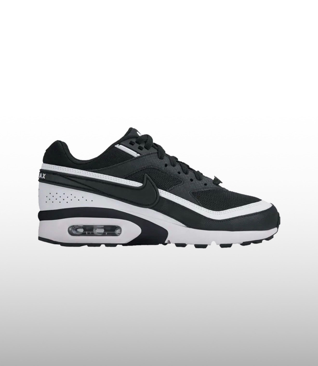 NIKE AIR MAX BW BLACK & WHITE