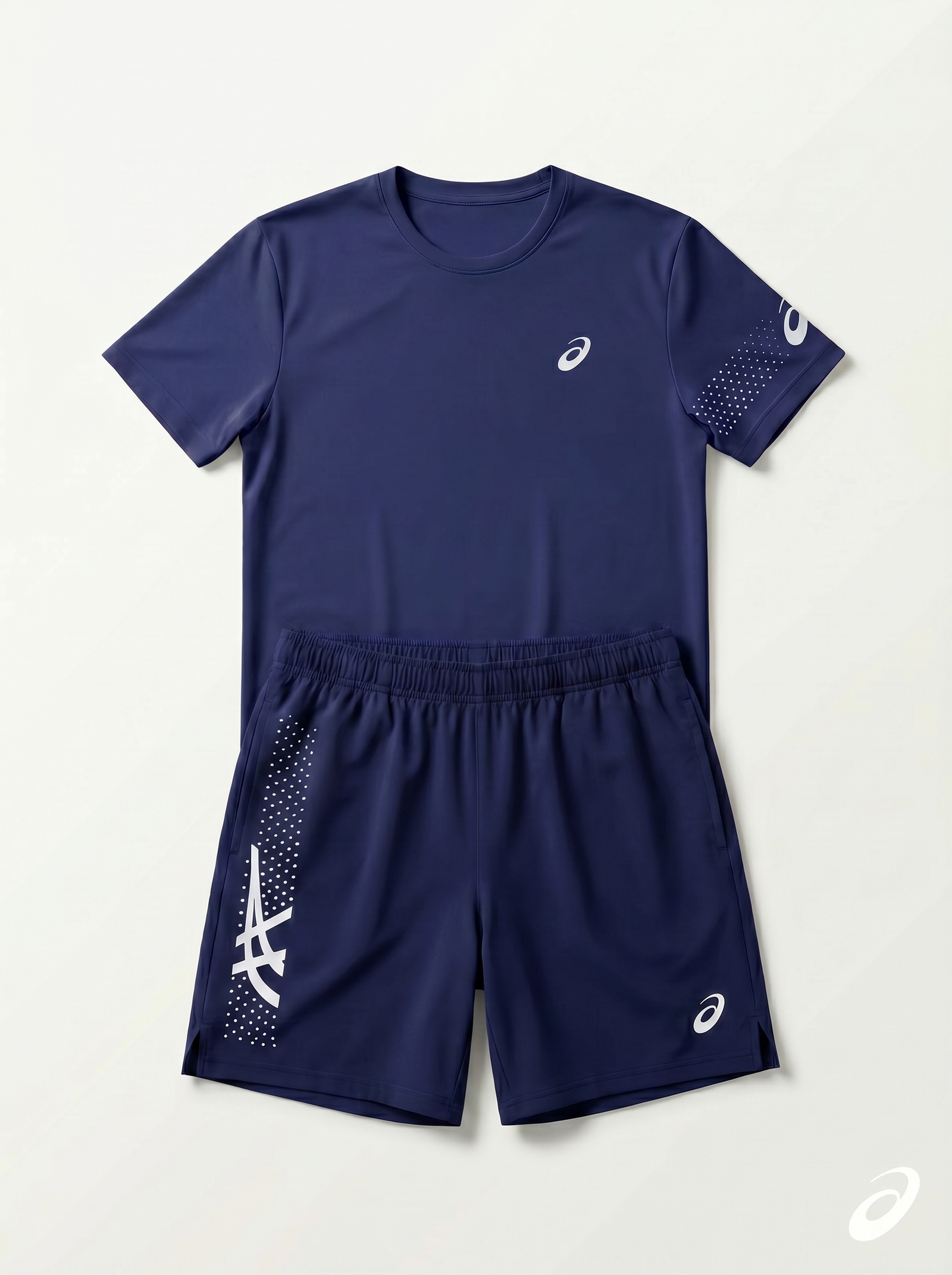 Ensemble ASICS ICON Bleu Marine