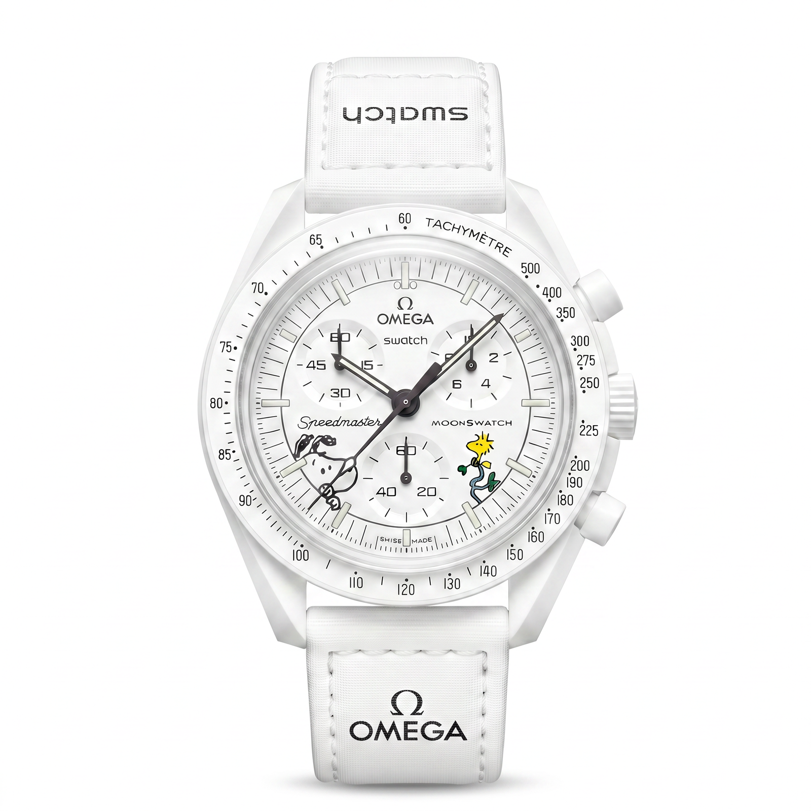Swatch x Omega MoonSwatch Snoopy White – Image 2