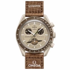 Swatch x Omega MoonSwatch Brown