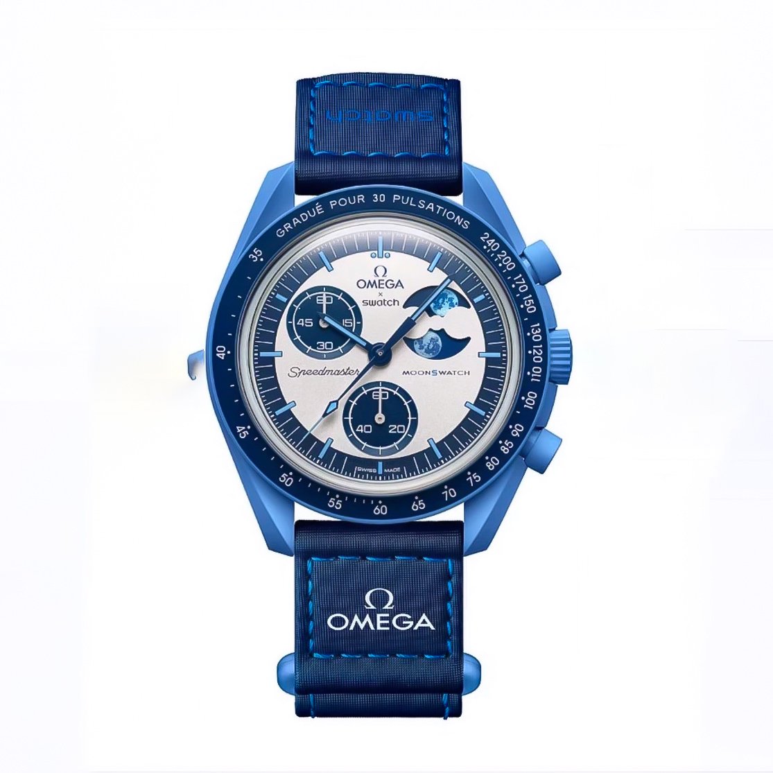 Swatch x Omega MoonSwatch Blue