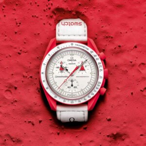 Swatch x Omega MoonSwatch Red
