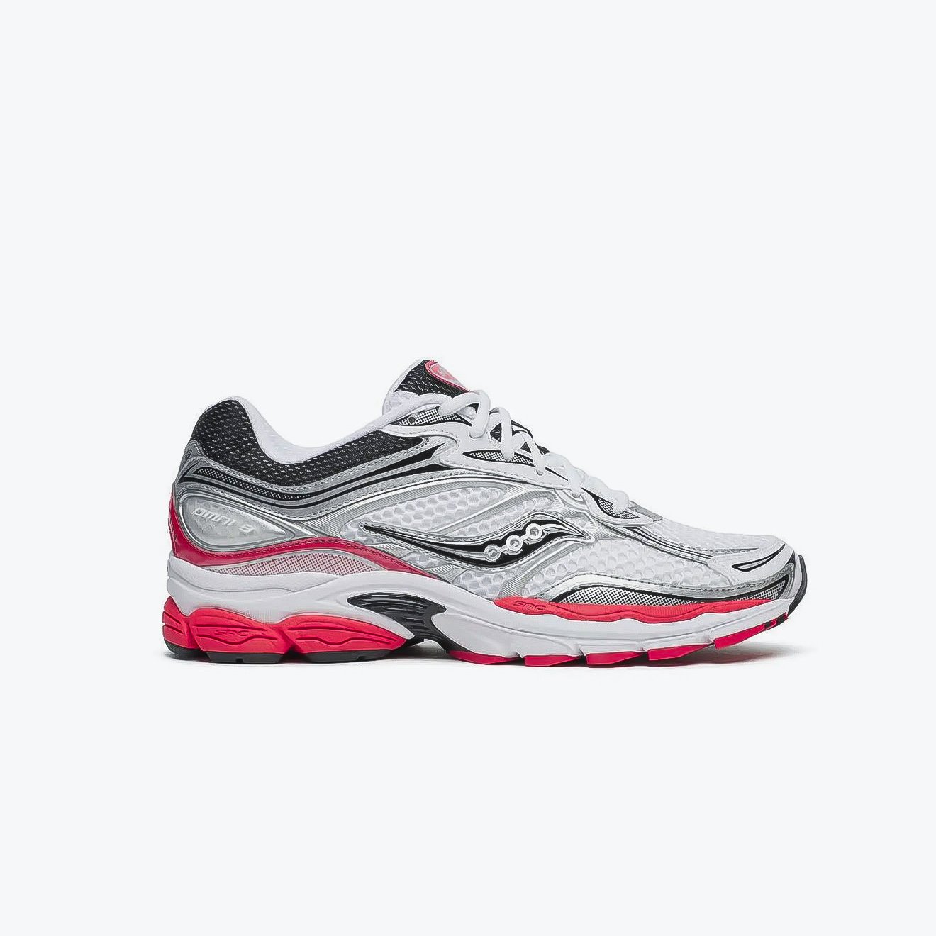 Saucony ProGrid Omni 9 Silver Red