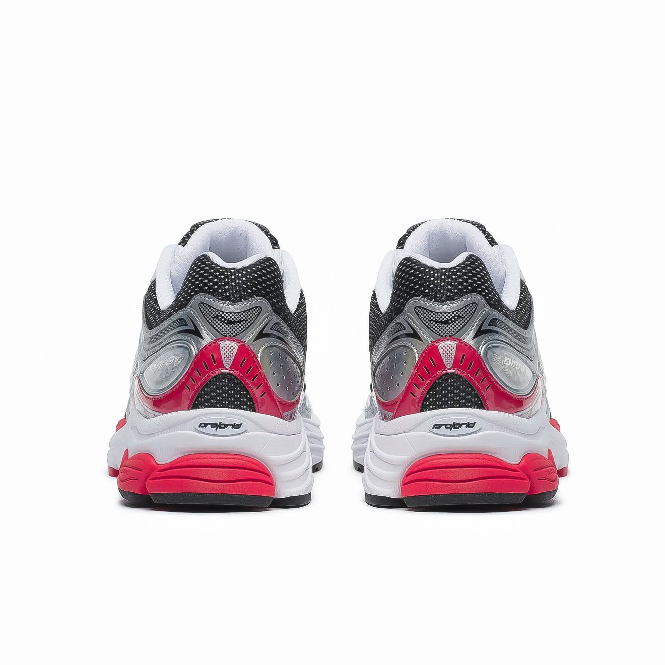 Saucony ProGrid Omni 9 Silver Red – Image 4