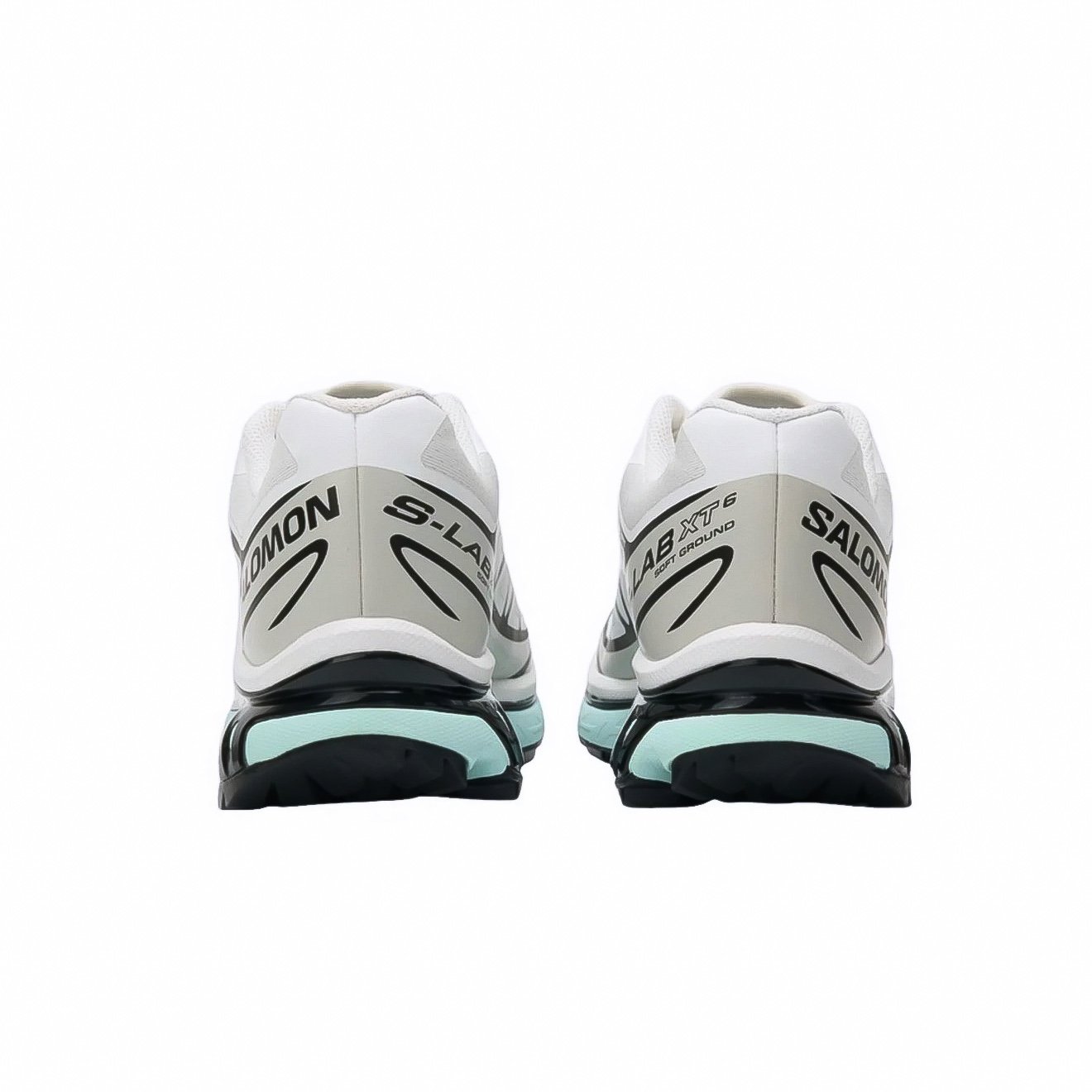 SALOMON XT-6 BLACK WHITE MINT – Image 4