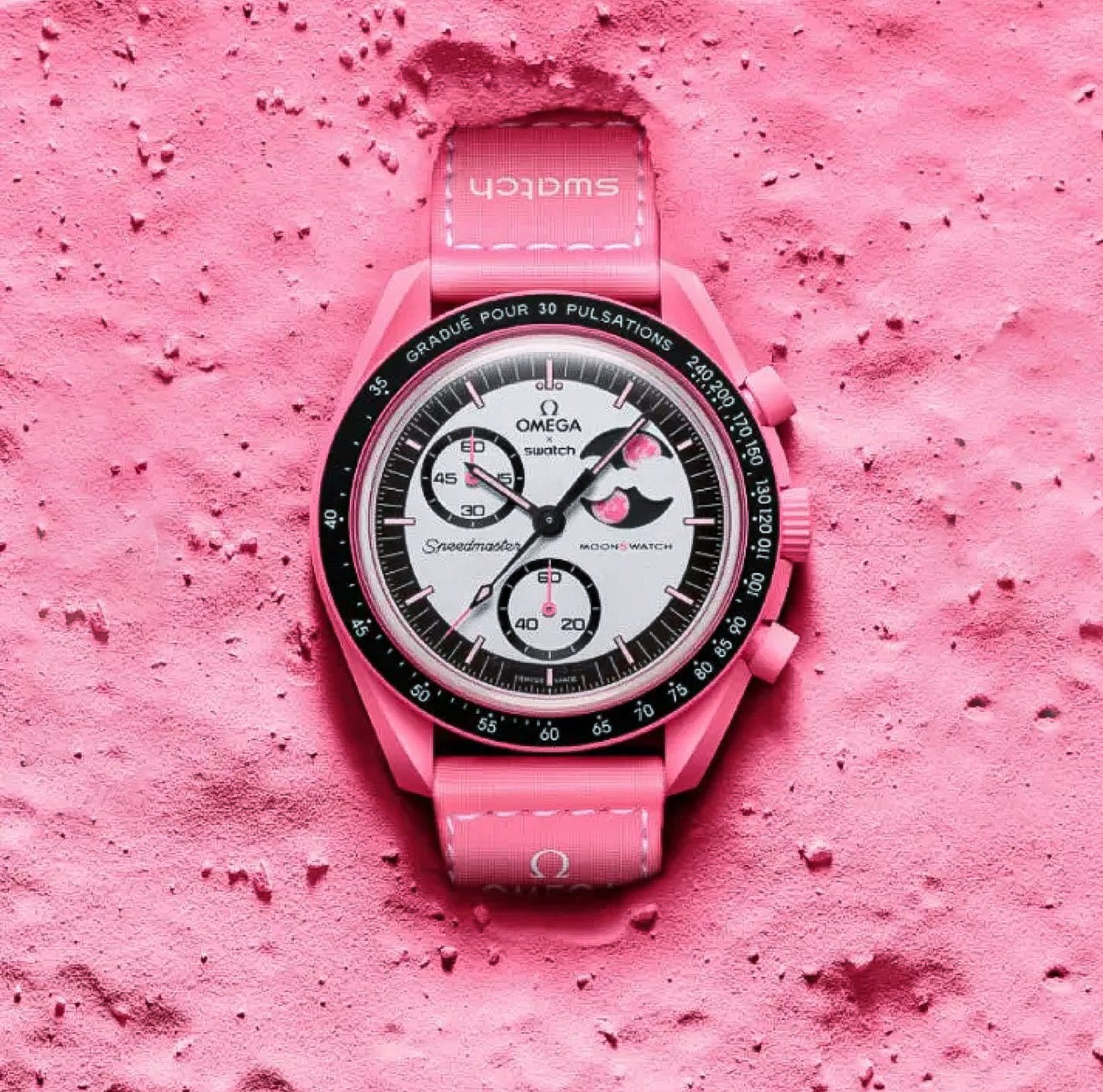 Swatch x Omega MoonSwatch PINK – Image 3
