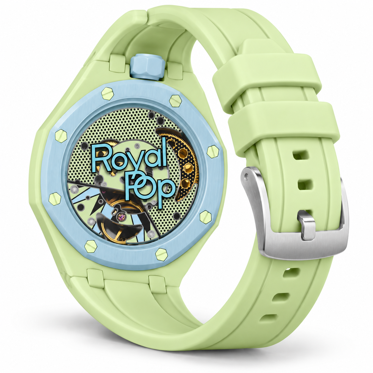 AUDEMARS × SWATCH ROYAL POP BLAUE ACHT – Image 2