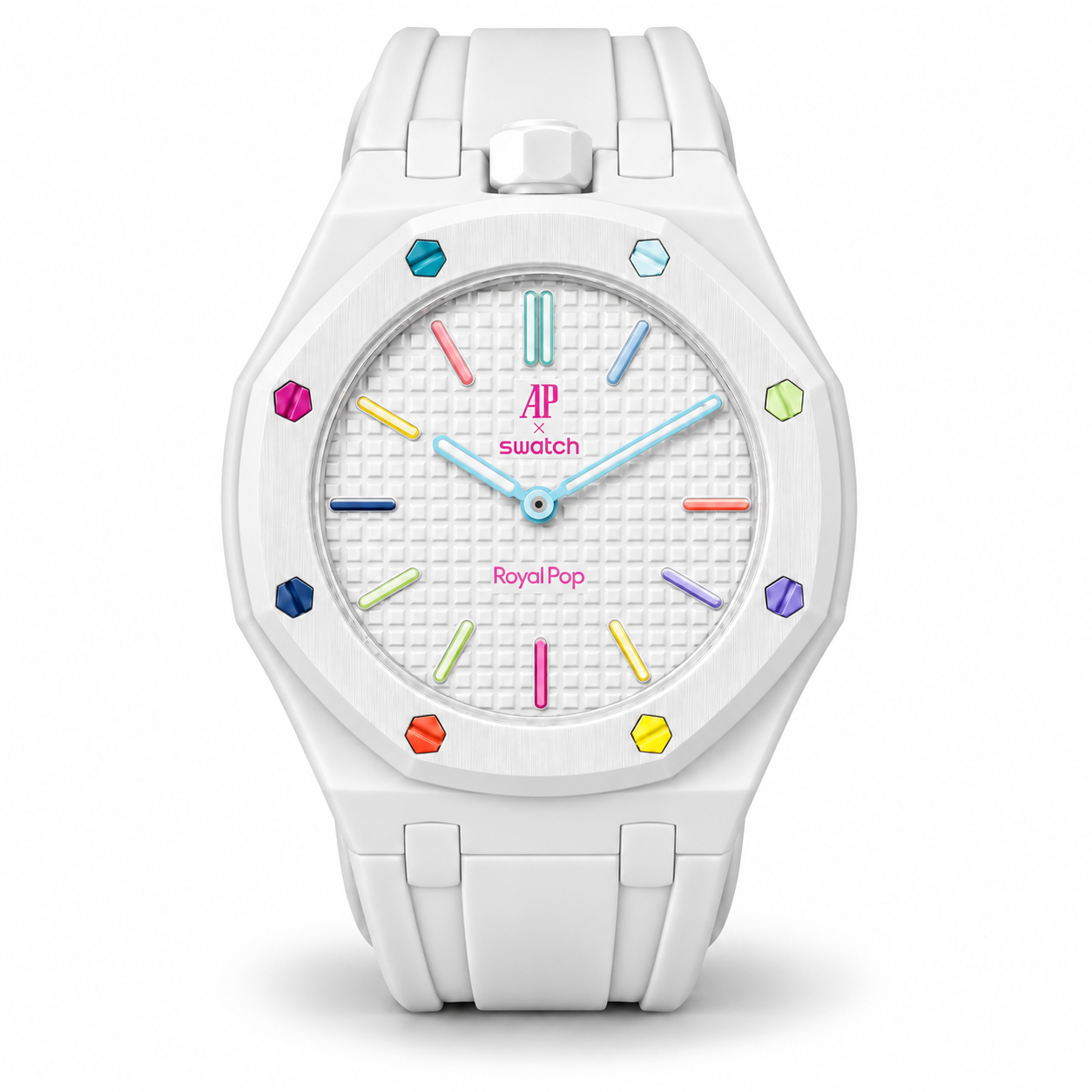 AUDEMARS × SWATCH ROYAL POP WHITE
