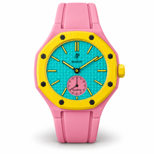 AUDEMARS × SWATCH ROYAL POP OTG ROZ