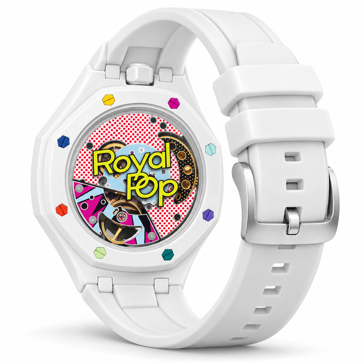 AUDEMARS × SWATCH ROYAL POP WHITE – Image 2